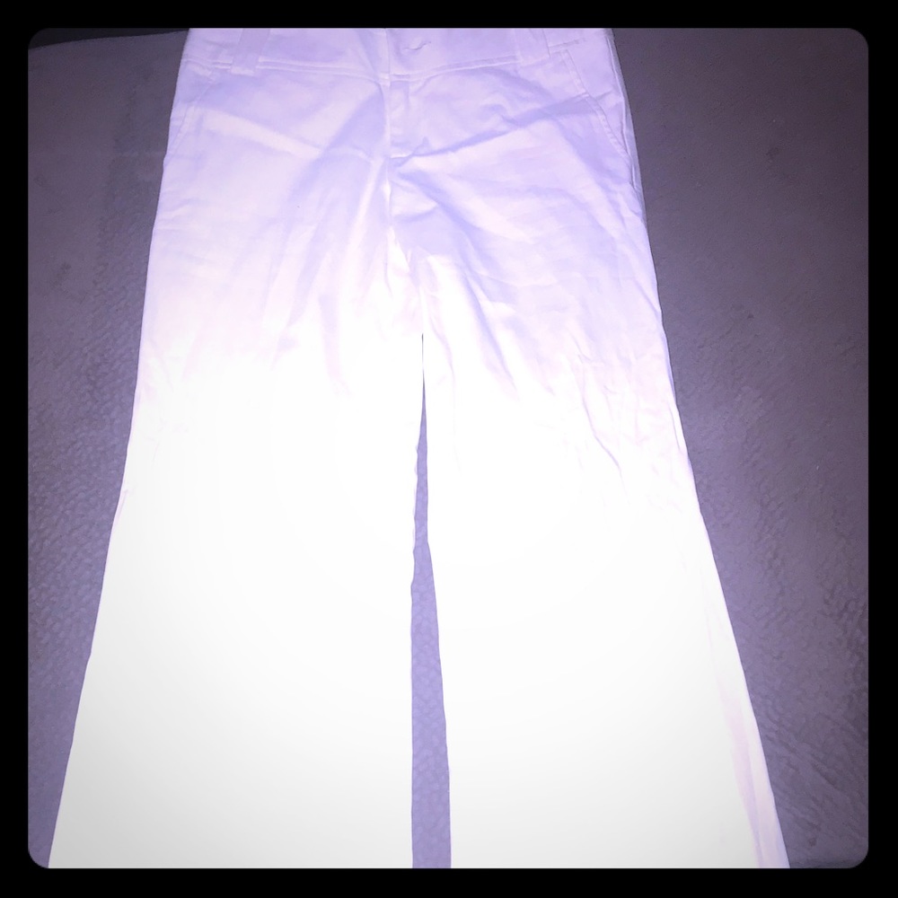 White Wide Leg Trouser